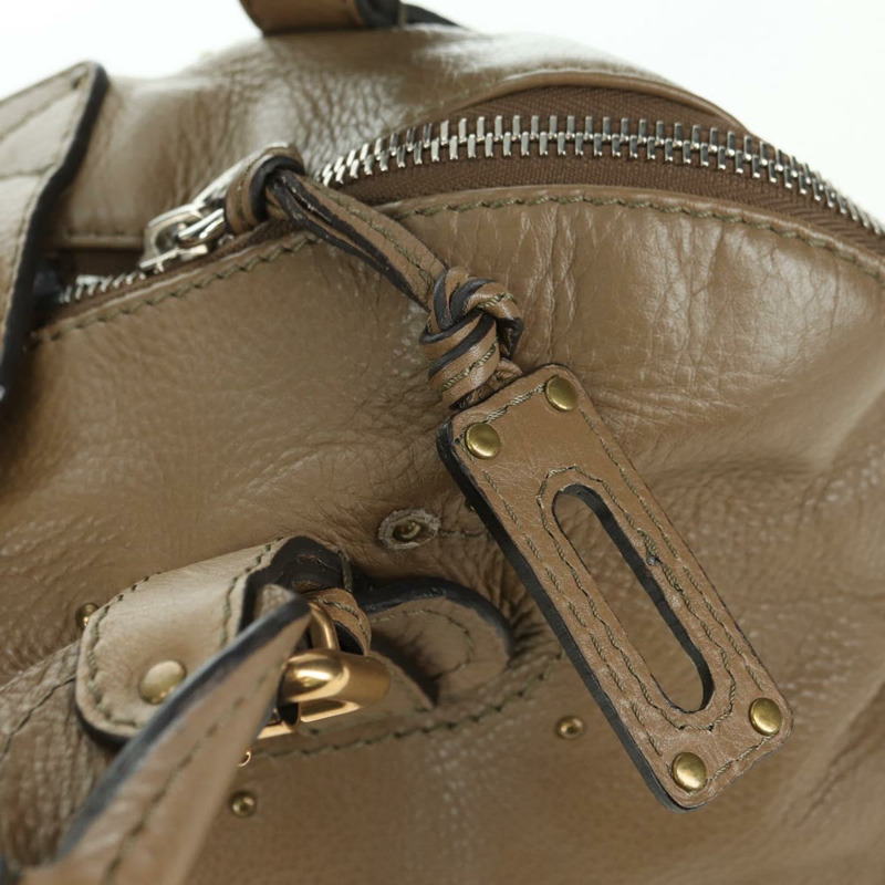 【日本直送】Chloe Paddington 單肩包 皮革 米色 銀色 金色 正品 am11353V-19