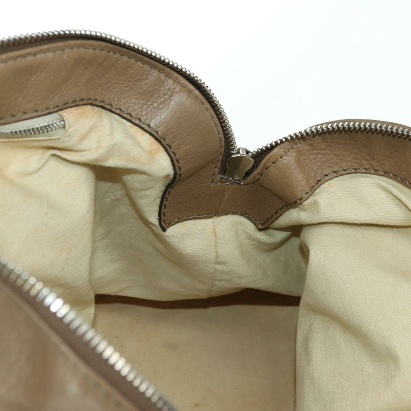 【日本直送】Chloe Paddington 單肩包 皮革 米色 銀色 金色 正品 am11353V-21