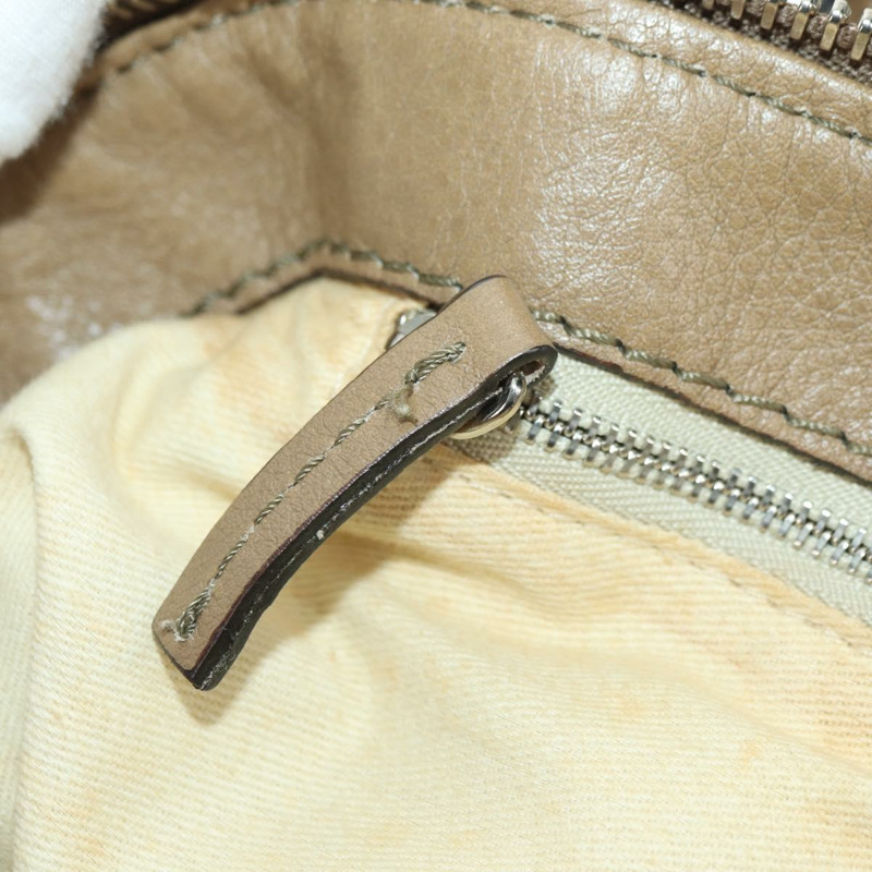 【日本直送】Chloe Paddington 單肩包 皮革 米色 銀色 金色 正品 am11353V-23