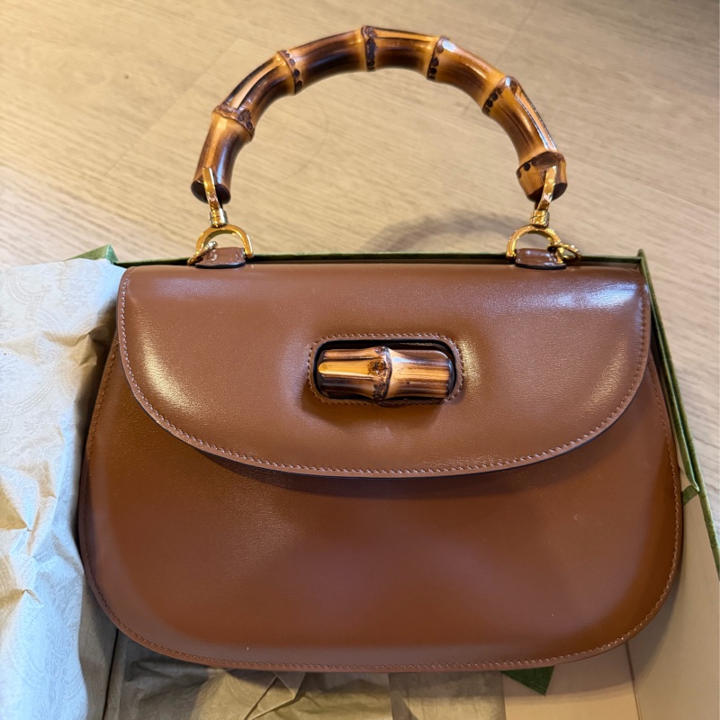 古馳Gucci 竹節手提肩背2用包-0