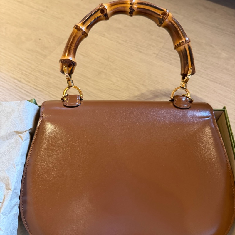 古馳Gucci 竹節手提肩背2用包-4