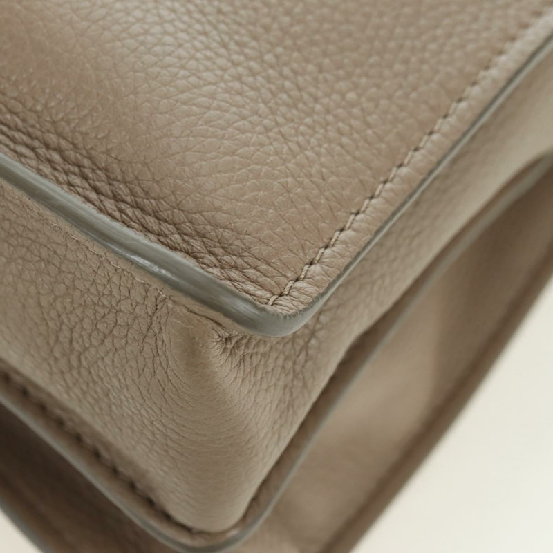 【日本直送】Chloe Abbey 手提包 皮革 兩用 米色 金 銀色 正品 yk20329A-15