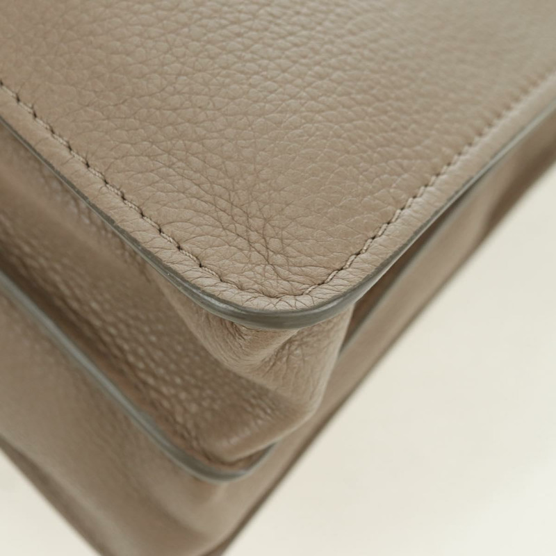 【日本直送】Chloe Abbey 手提包 皮革 兩用 米色 金 銀色 正品 yk20329A-17