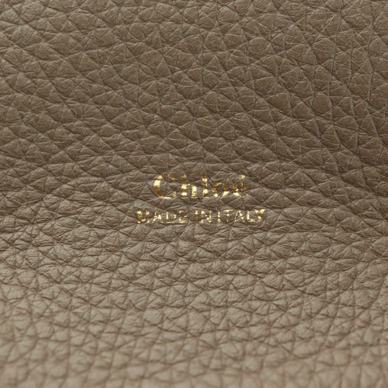 【日本直送】Chloe Abbey 手提包 皮革 兩用 米色 金 銀色 正品 yk20329A-20