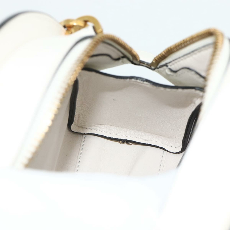 【日本直送】范思哲 (VERSACE) 手提包 皮革 兩用 白色 金色 正品 yk20316A-21