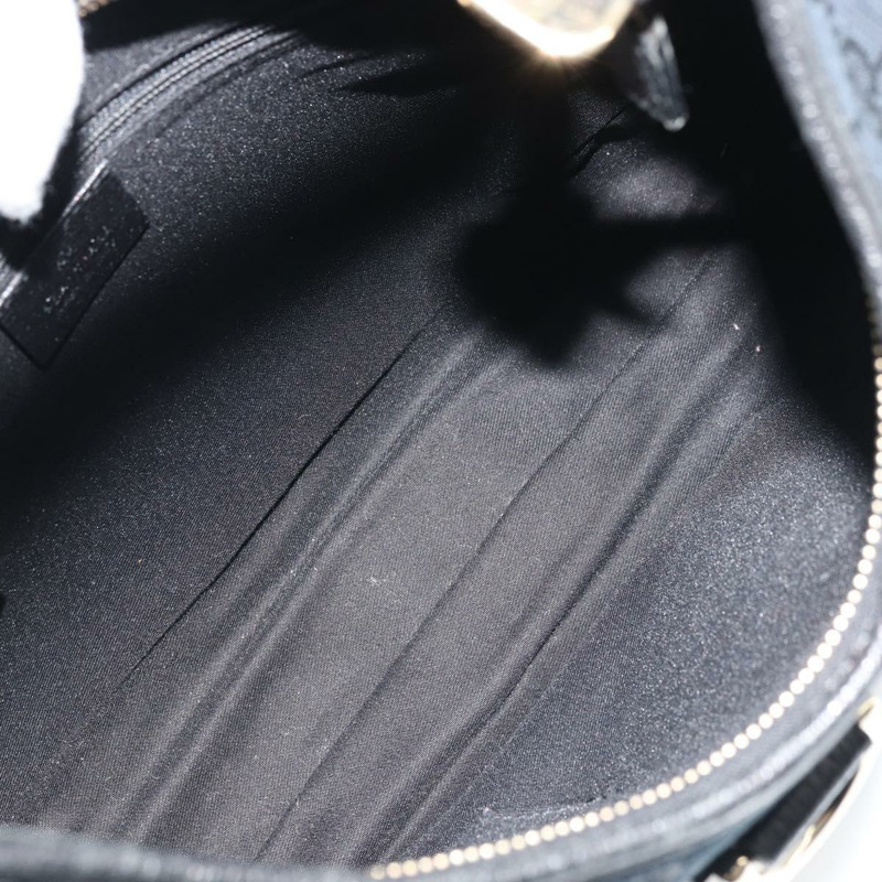 【日本直送】GUCCI Abbey GG帆布單肩包 黑色 金色 130738 正品 yk20293SAV-9