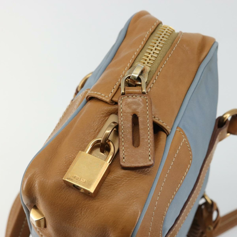 【日本直送】PRADA 尼龍藍金肩包 正品 yk20298A-20