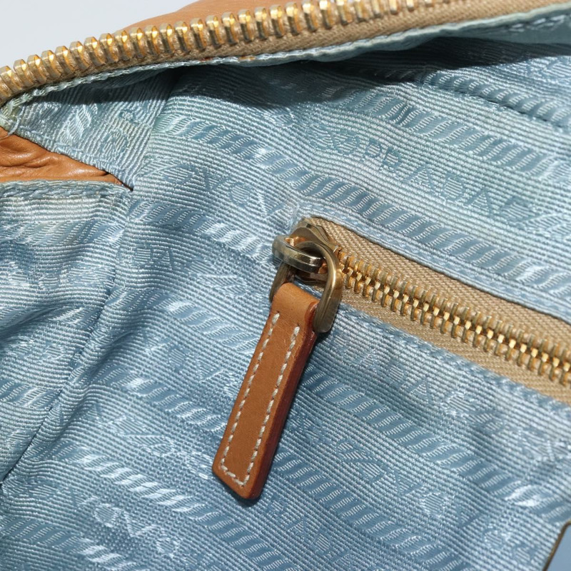 【日本直送】PRADA 尼龍藍金肩包 正品 yk20298A-24