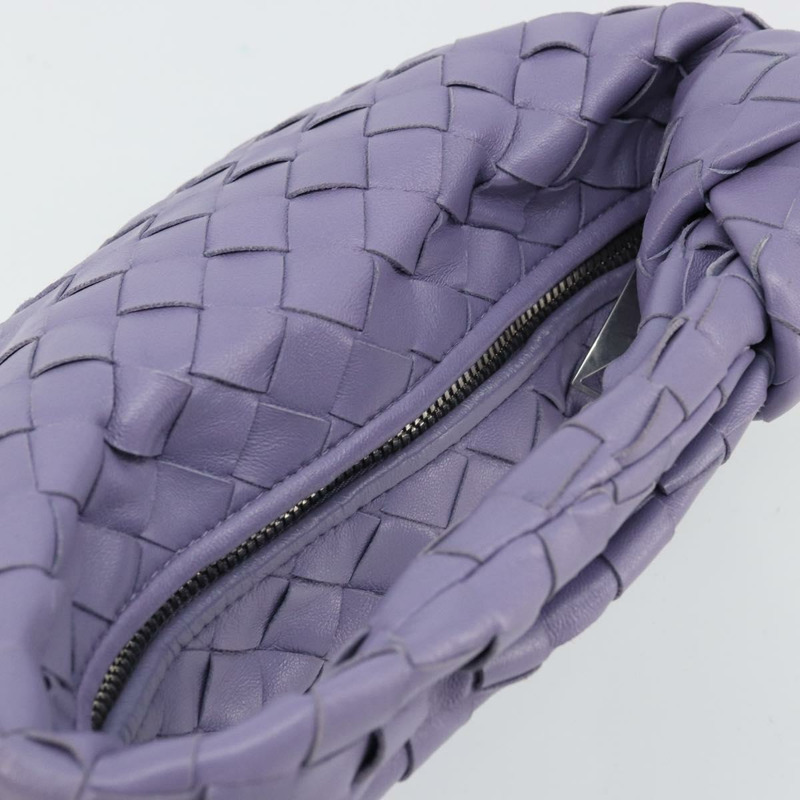 【日本直送】BOTTEGA VENETA INTRECCIATO 迷你 Jody 包 皮革 紫色 銀色 正品 ka4050SAM-5