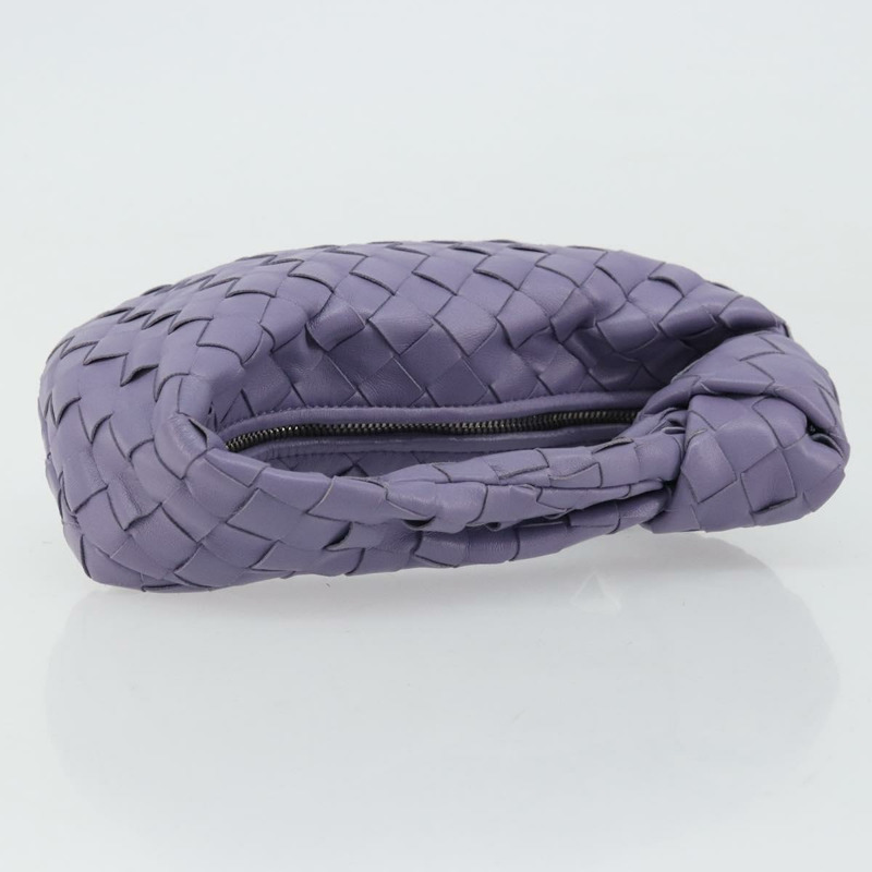 【日本直送】BOTTEGA VENETA INTRECCIATO 迷你 Jody 包 皮革 紫色 銀色 正品 ka4050SAM-6