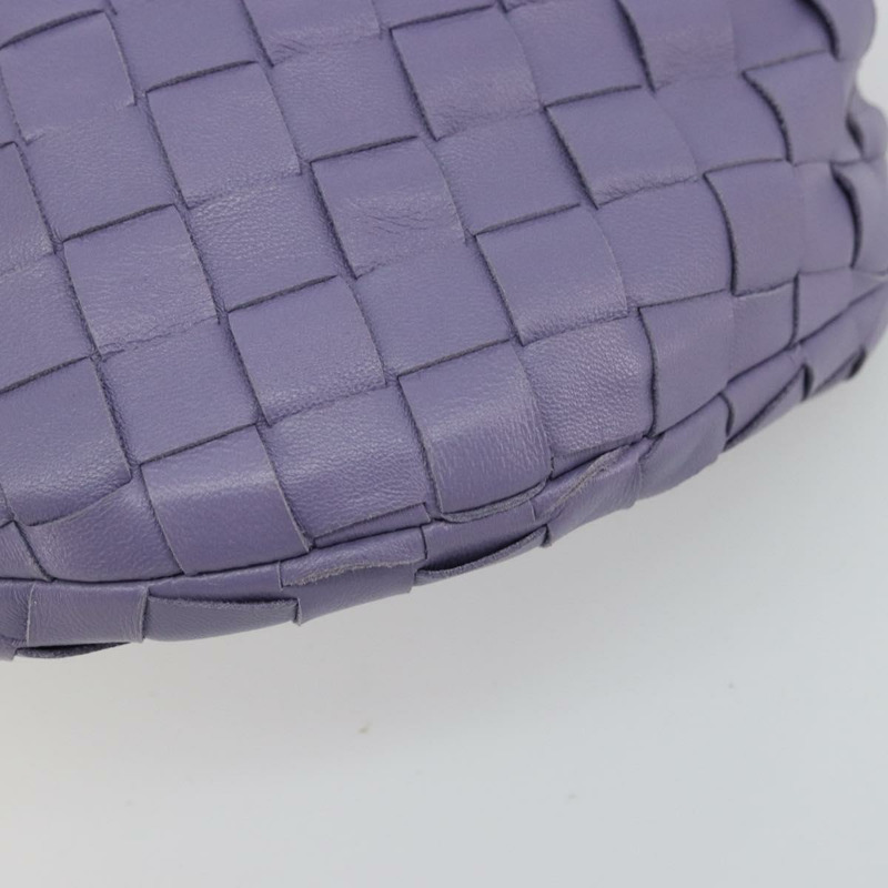 【日本直送】BOTTEGA VENETA INTRECCIATO 迷你 Jody 包 皮革 紫色 銀色 正品 ka4050SAM-8