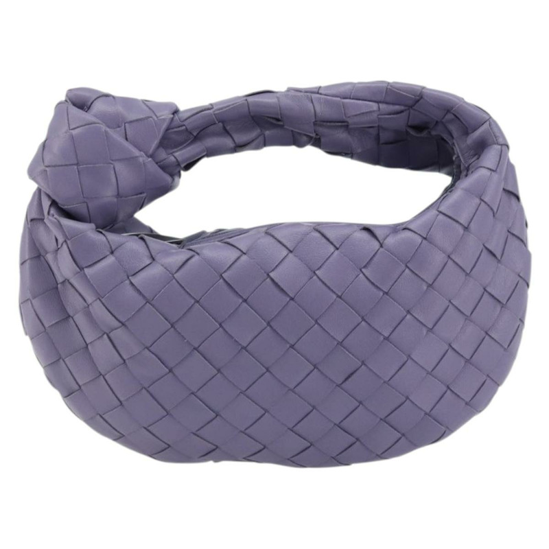 【日本直送】BOTTEGA VENETA INTRECCIATO 迷你 Jody 包 皮革 紫色 銀色 正品 ka4050SAM-12