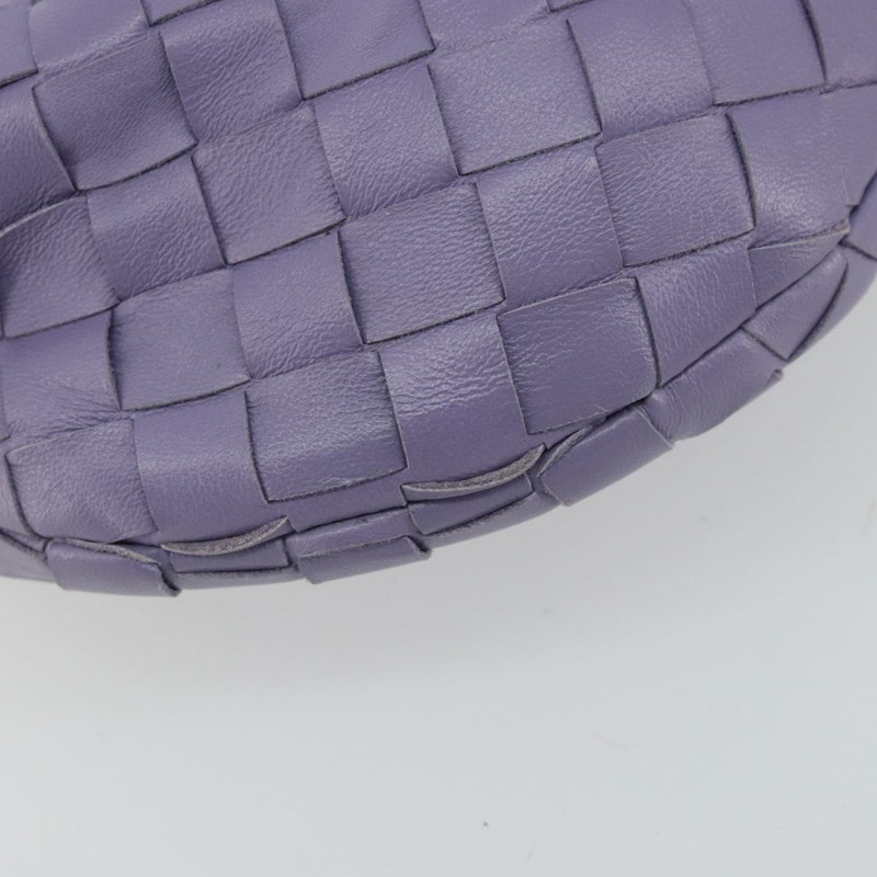 【日本直送】BOTTEGA VENETA INTRECCIATO 迷你 Jody 包 皮革 紫色 銀色 正品 ka4050SAM-13