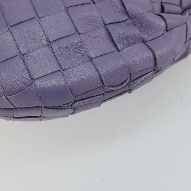 【日本直送】BOTTEGA VENETA INTRECCIATO 迷你 Jody 包 皮革 紫色 銀色 正品 ka4050SAM-14