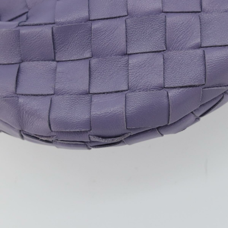 【日本直送】BOTTEGA VENETA INTRECCIATO 迷你 Jody 包 皮革 紫色 銀色 正品 ka4050SAM-15