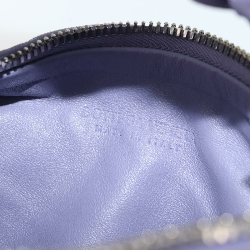【日本直送】BOTTEGA VENETA INTRECCIATO 迷你 Jody 包 皮革 紫色 銀色 正品 ka4050SAM-16