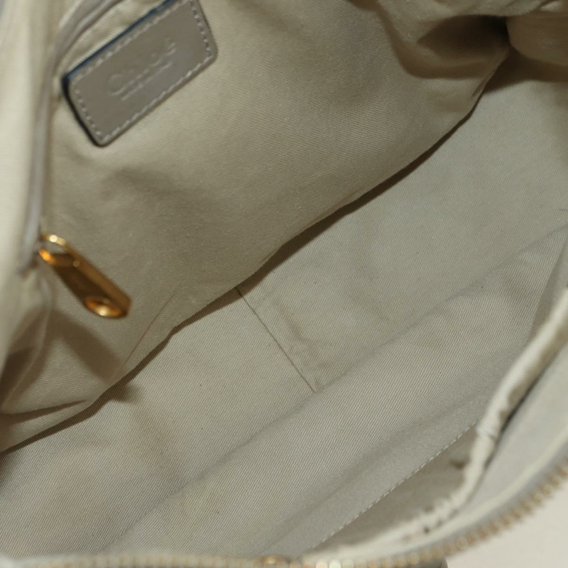 【日本直送】Chloe Marcie 手提包 皮革 兩用 米色 金色 正品 yk20325SAV-9