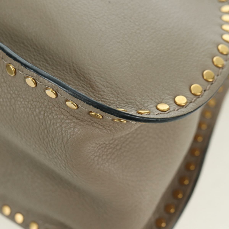 【日本直送】Chloe Marcie 手提包 皮革 兩用 米色 金色 正品 yk20325SAV-18