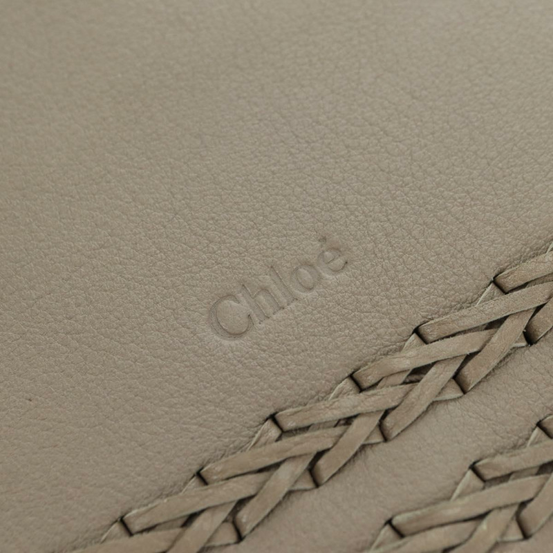 【日本直送】Chloe Marcie 手提包 皮革 兩用 米色 金色 正品 yk20325SAV-19