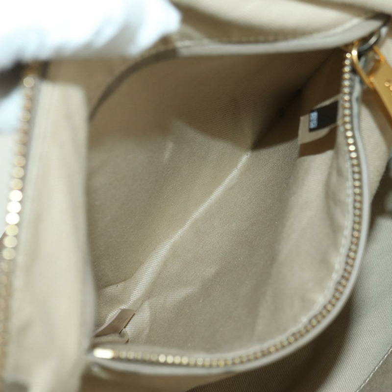 【日本直送】Chloe Marcie 手提包 皮革 兩用 米色 金色 正品 yk20325SAV-27