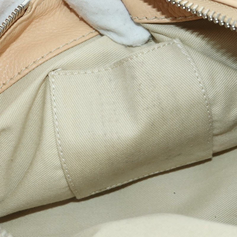 【日本直送】Chloe Paddington 手提包 皮革 米色 金色銀色 正品 am11351SAV-9