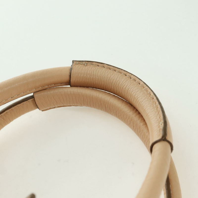 【日本直送】Chloe Paddington 手提包 皮革 米色 金色銀色 正品 am11351SAV-13