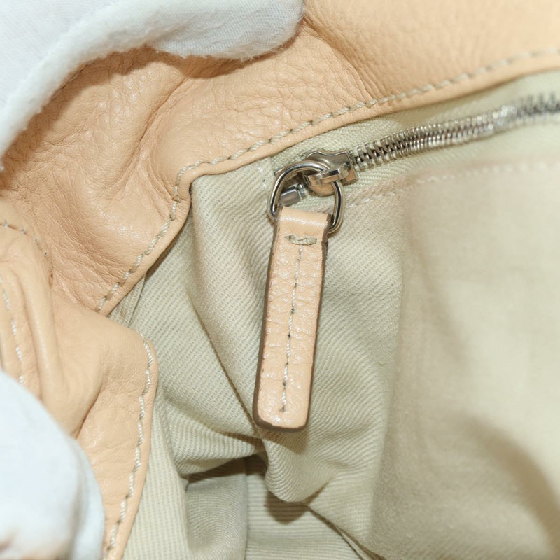 【日本直送】Chloe Paddington 手提包 皮革 米色 金色銀色 正品 am11351SAV-23