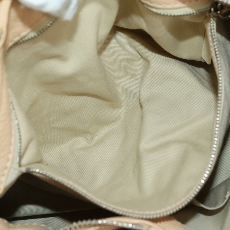 【日本直送】Chloe Paddington 手提包 皮革 米色 金色銀色 正品 am11351SAV-24