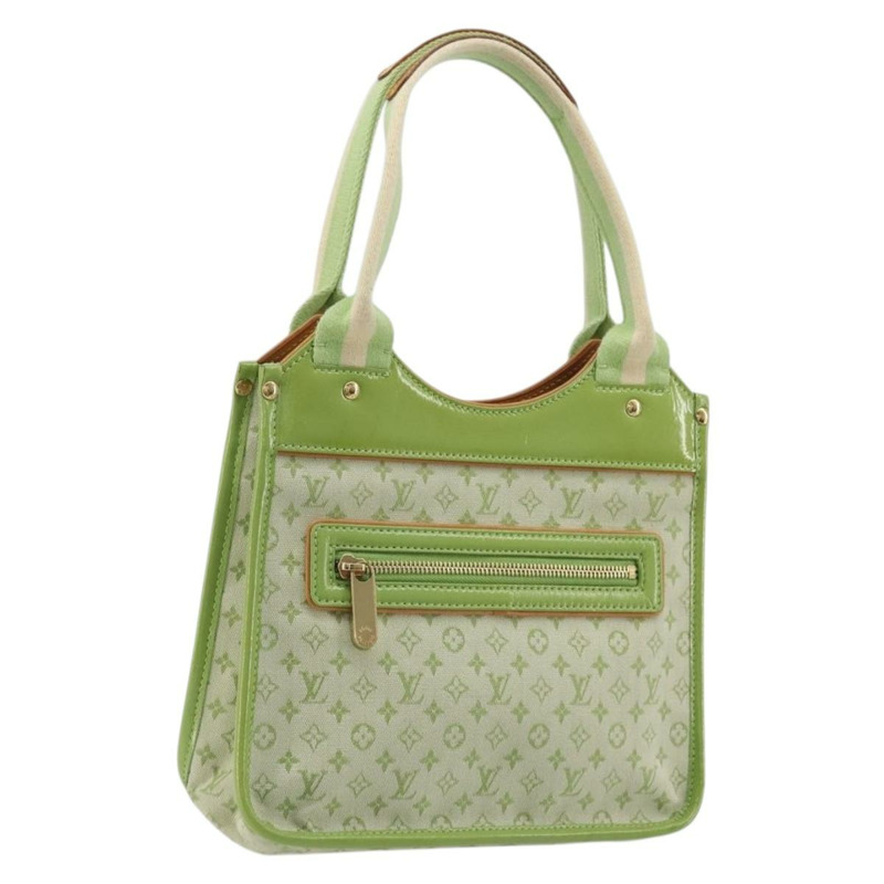 【日本直送】路易威登 Monogram Mini Sac Catline 包 杏仁綠 M92931 LV Auth yk20243A-0