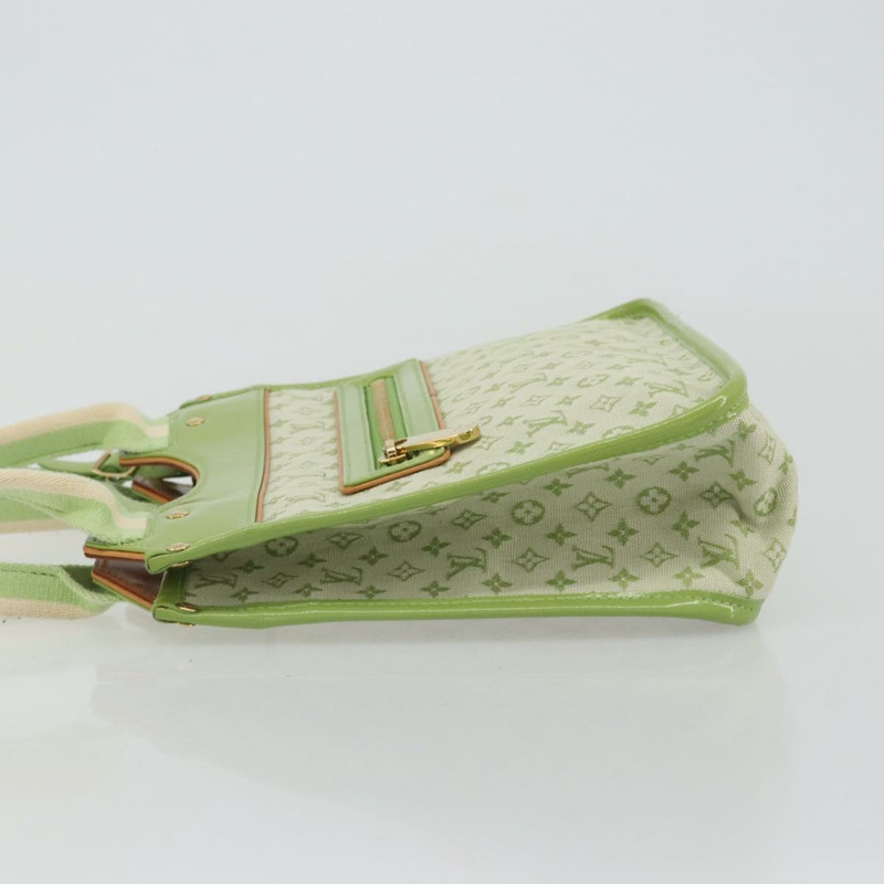 【日本直送】路易威登 Monogram Mini Sac Catline 包 杏仁綠 M92931 LV Auth yk20243A-3