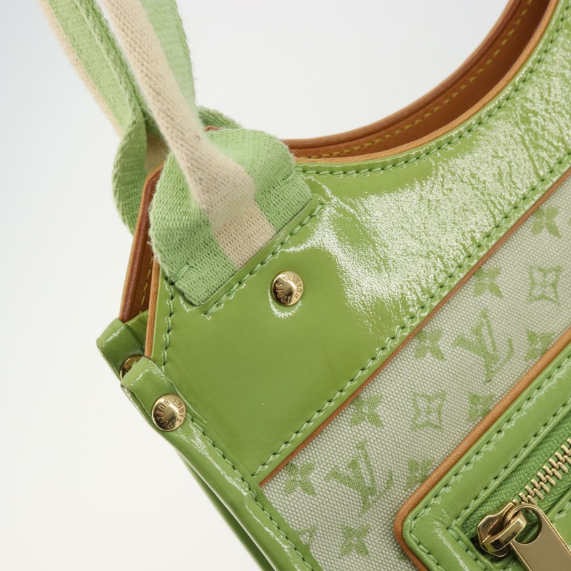 【日本直送】路易威登 Monogram Mini Sac Catline 包 杏仁綠 M92931 LV Auth yk20243A-9