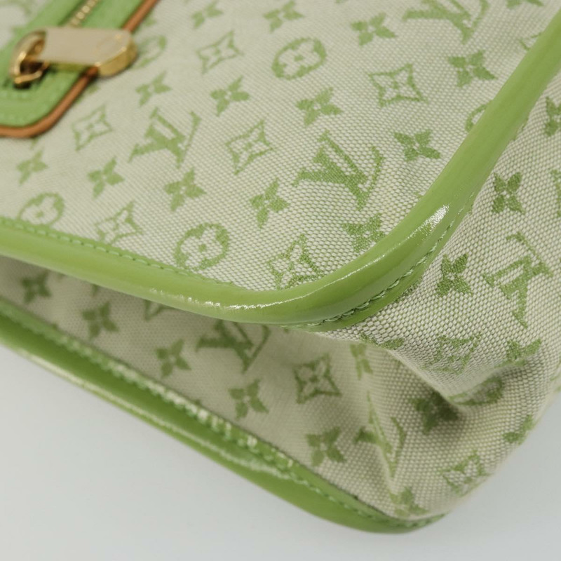 【日本直送】路易威登 Monogram Mini Sac Catline 包 杏仁綠 M92931 LV Auth yk20243A-13
