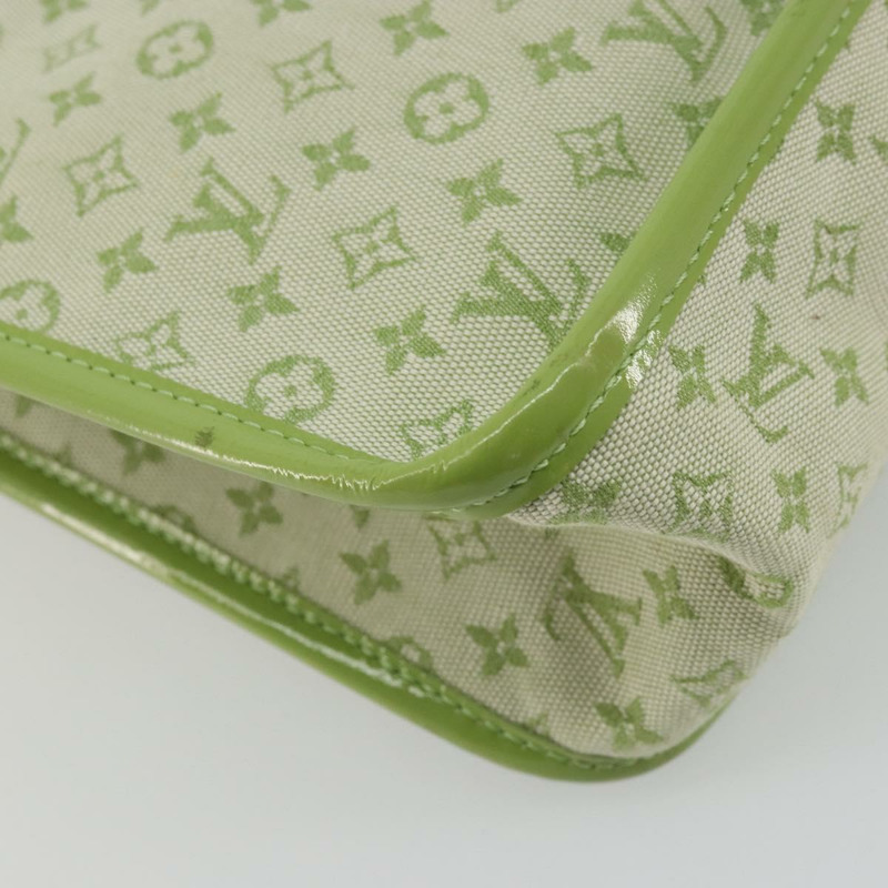 【日本直送】路易威登 Monogram Mini Sac Catline 包 杏仁綠 M92931 LV Auth yk20243A-15
