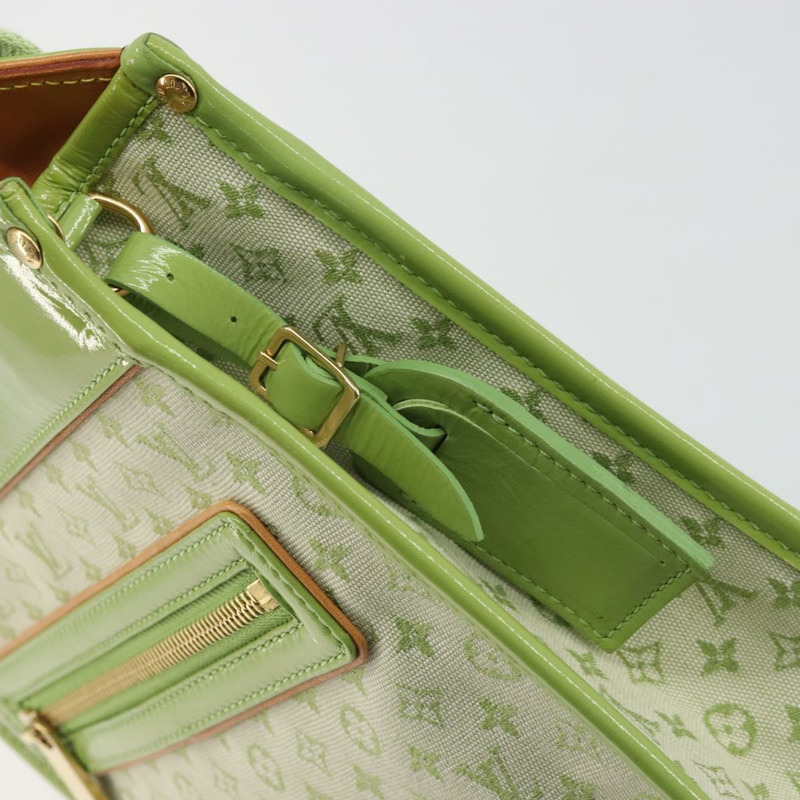 【日本直送】路易威登 Monogram Mini Sac Catline 包 杏仁綠 M92931 LV Auth yk20243A-16