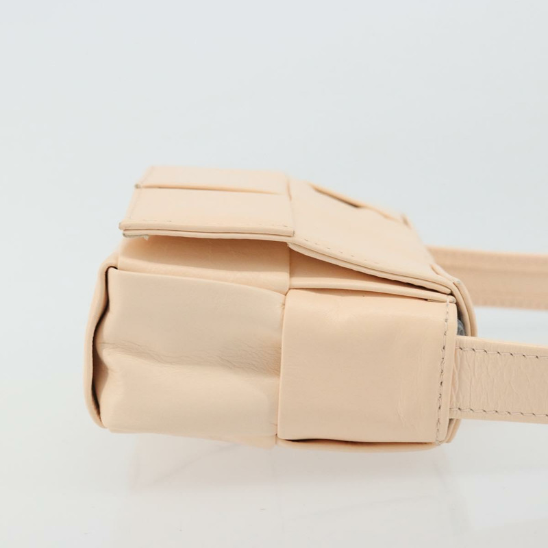 【日本直送】BOTTEGA VENETA MAXI INTRECCIATO 粉紅真皮肩包 正品 ka3964M-2