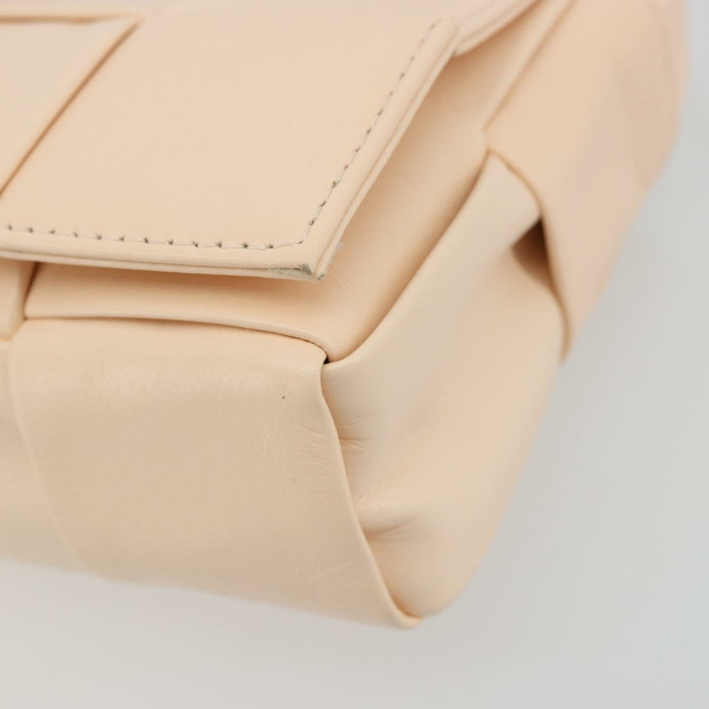 【日本直送】BOTTEGA VENETA MAXI INTRECCIATO 粉紅真皮肩包 正品 ka3964M-7