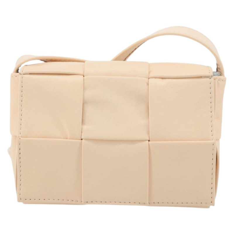 【日本直送】BOTTEGA VENETA MAXI INTRECCIATO 粉紅真皮肩包 正品 ka3964M-12