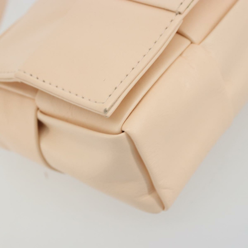 【日本直送】BOTTEGA VENETA MAXI INTRECCIATO 粉紅真皮肩包 正品 ka3964M-14