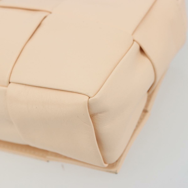 【日本直送】BOTTEGA VENETA MAXI INTRECCIATO 粉紅真皮肩包 正品 ka3964M-15