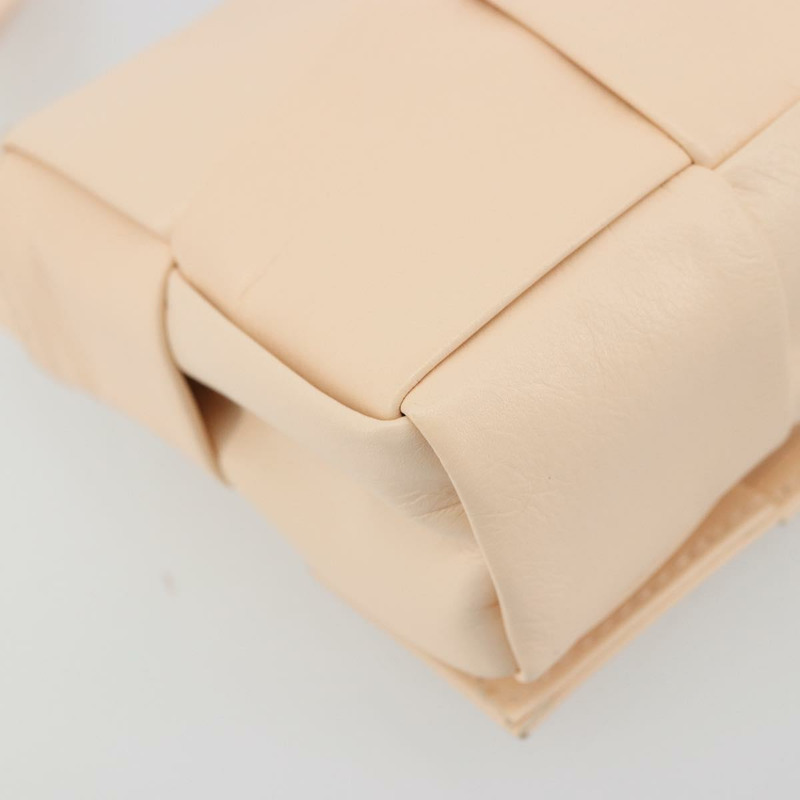 【日本直送】BOTTEGA VENETA MAXI INTRECCIATO 粉紅真皮肩包 正品 ka3964M-16