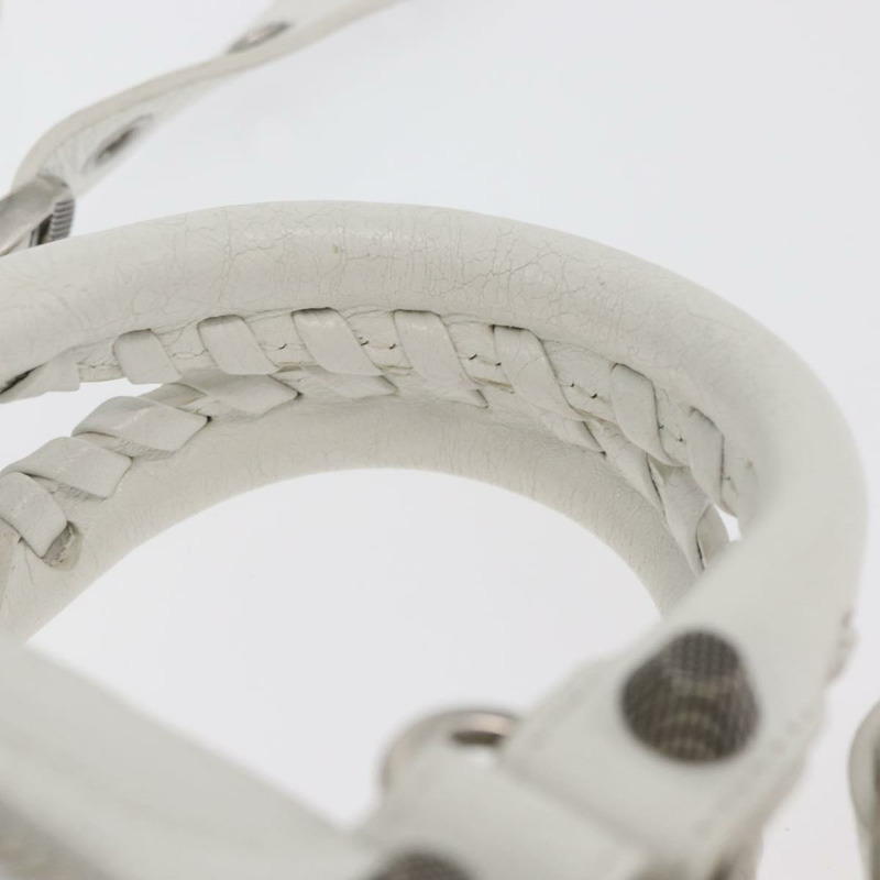 【日本直送】BALENCIAGA Lucagol XS 迷你旅行包 皮革 兩用 白色 743356 正品 ka3870SAV-7