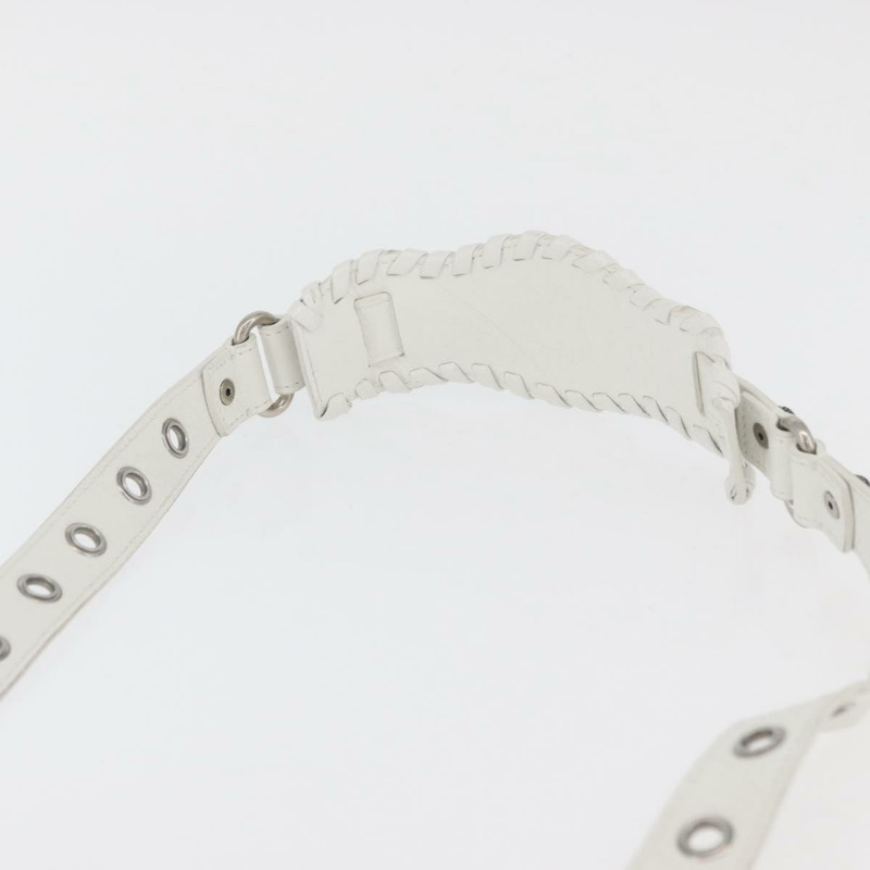 【日本直送】BALENCIAGA Lucagol XS 迷你旅行包 皮革 兩用 白色 743356 正品 ka3870SAV-13