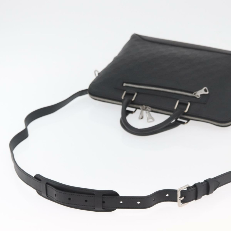【日本直送】路易威登 Damier Infini Avenue 商務包 黑色瑪瑙色 N41019 正品 ka3855A-7