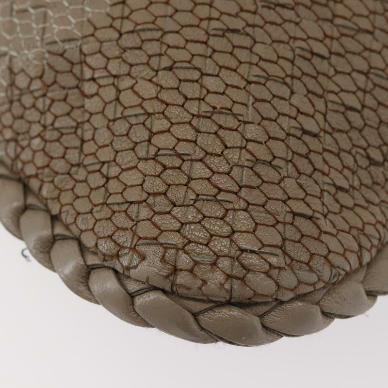 【日本直送】BOTTEGA VENETA INTRECCIATO 流浪漢單肩包皮革灰色正品 176061V-14
