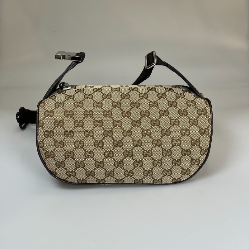 GUCCI 630915  帆布老花腰包-1