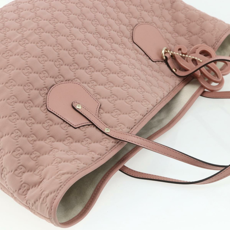 【日本直送】GUCCI GG帆布托特包 粉金配色 211975 正品 mr2298V-5