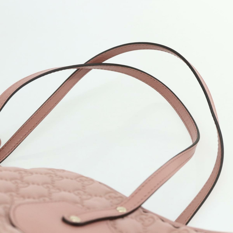 【日本直送】GUCCI GG帆布托特包 粉金配色 211975 正品 mr2298V-7