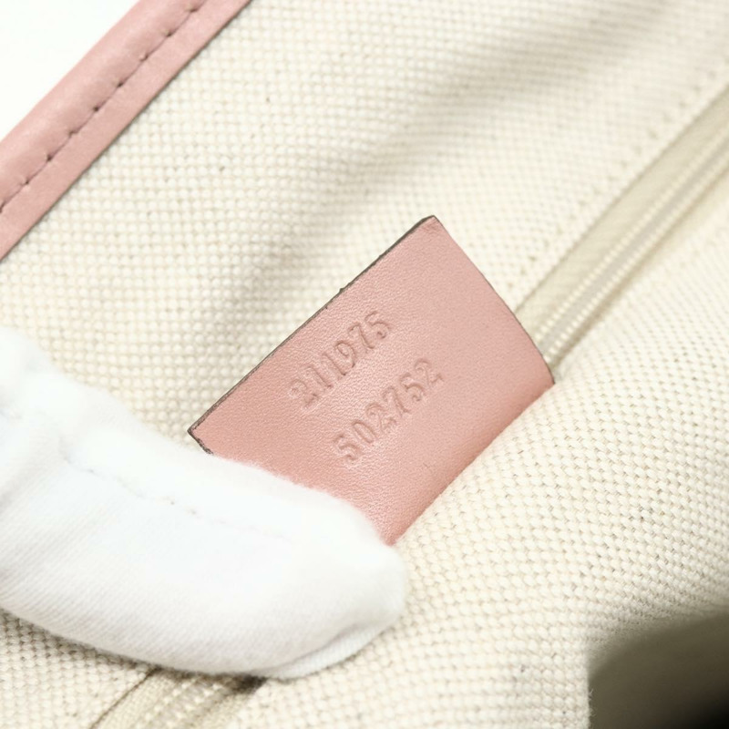 【日本直送】GUCCI GG帆布托特包 粉金配色 211975 正品 mr2298V-10