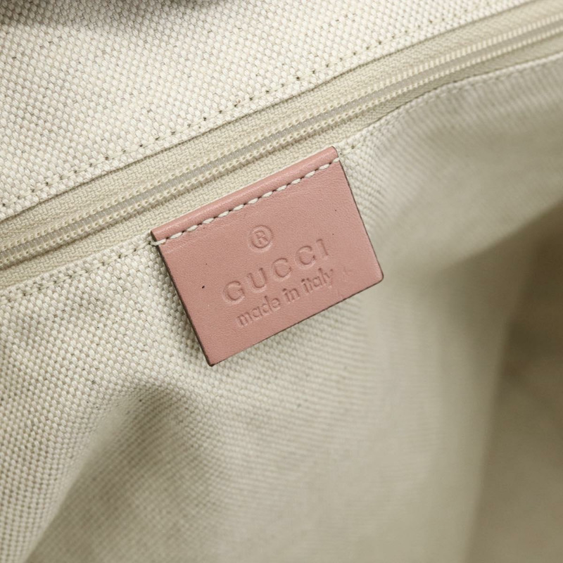 【日本直送】GUCCI GG帆布托特包 粉金配色 211975 正品 mr2298V-17