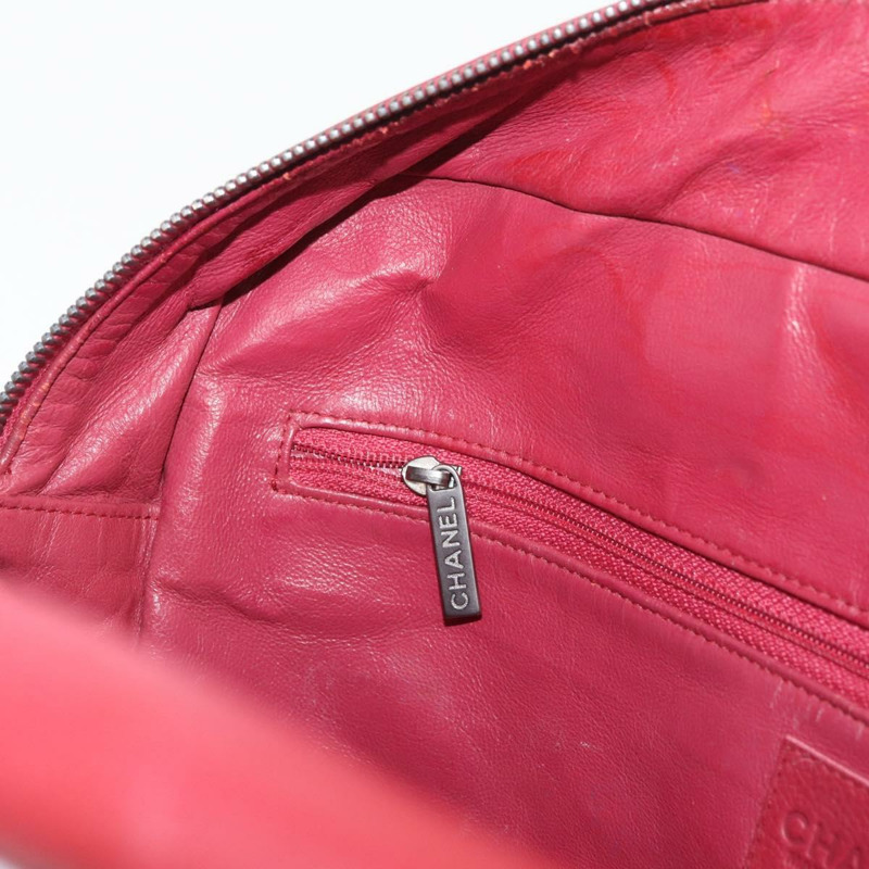 【日本直送】香奈兒波士頓包 魚子醬紋粉紅 CC Auth mr2346A-20